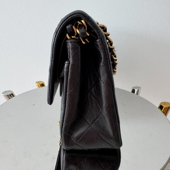 Chanel vintage black classic flap GHW - Picture 14 of 16